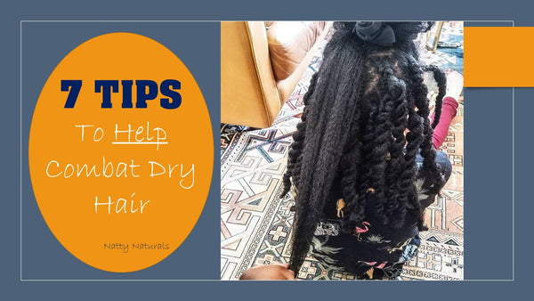 7 Tips To Help Combat Dry Hair – All Things O'Natural