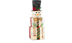 LED Christmas Snowman Boxes