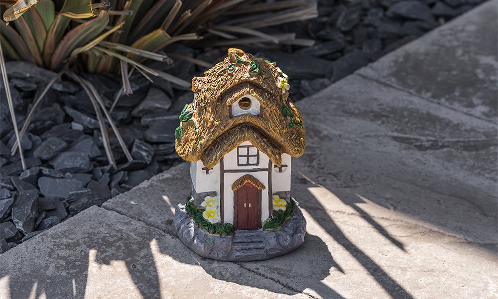 Outdoor Solar Fairy House