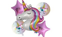 Numbers Unicorn Balloon