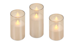 Glass LED Candles