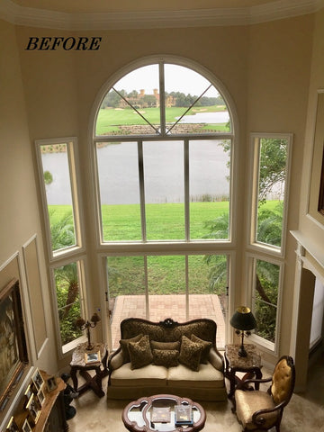 Arched_window_treatment_solutions-huge_windows-Arched_windows-silk_taffeta_drapery_panels-swags-curtains-living_room_decor-reilly_chance_collection
