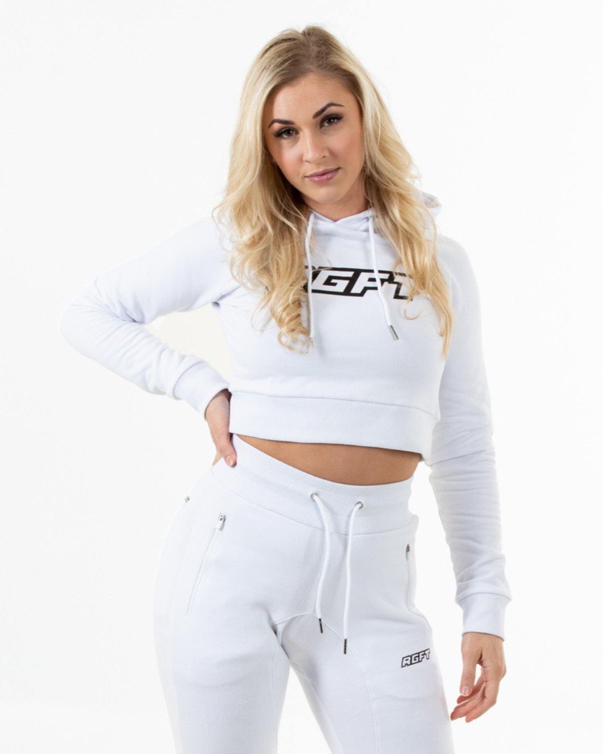 Legend Women's Cropped Pullover Hoodie - litschcharitygolf