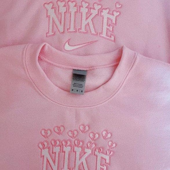 nike heart sweatshirt