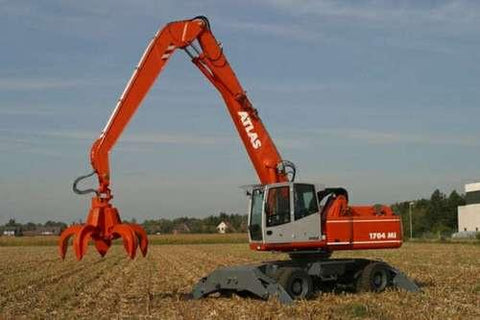 Terex Atlas 1704 1804 Excavator Workshop Service Repair Manual