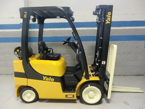 Yale Fork lift model GLCO4ABLAE083 Type LP Serial N405812 Workshop Service Repair Manual