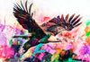 Led Bild Abstrakter Adler Querformat Crop