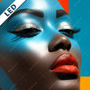 Led Bild Afrikanische Frau Mit Turban Querformat Zoom