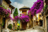 Led Bild Altstadt Der Provence Hochformat Crop