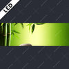 Led Bild Bambus Steine Panorama Motivvorschau