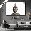 Led Bild Buddha In Lotus Pose No 2 Querformat Produktvorschau