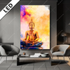 Led Bild Bunter Buddha No 3 Hochformat Produktvorschau