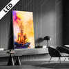 Led Bild Bunter Buddha No 3 Hochformat Produktvorschau