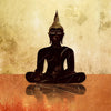 Led Bild Dark Buddha Hochformat Crop