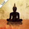 Led Bild Dark Buddha Quadrat Motivvorschau