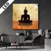 Led Bild Dark Buddha Quadrat Produktvorschau