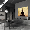 Led Bild Dark Buddha Querformat Produktvorschau