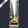 Led Bild Gelbe Taxis New York Schmal Motivvorschau