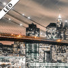 Led Bild Innenstadt Von Manhattan Panorama Zoom