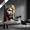 Led Bild Jesus Christus Mit Dornenkrone Hochformat Produktvorschau