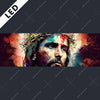 Led Bild Jesus Christus Mit Dornenkrone Panorama Motivvorschau
