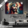 Led Bild Jesus Christus Mit Dornenkrone Querformat Produktvorschau
