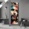 Led Bild Jesus Christus Mit Dornenkrone Schmal Produktvorschau