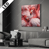 Led Bild Kuschelnde Flamingos Quadrat Produktvorschau