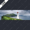 Led Bild Leuchtturm Auf Insel Panorama Motivvorschau