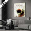 Led Bild Love Coffee Quadrat Produktvorschau