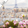 Led Bild Pariser Stadtdaecher Hochformat Zoom