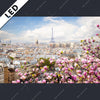 Led Bild Pariser Stadtdaecher Querformat Motivvorschau