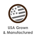 USA Grown and Manufactured