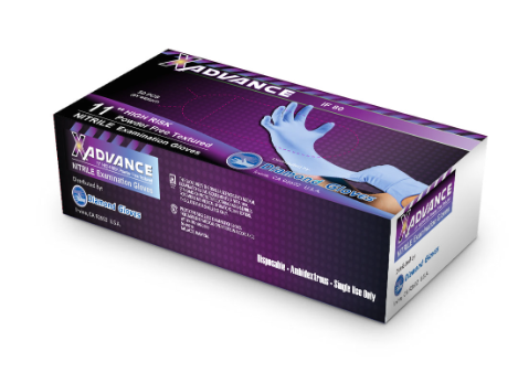 diamond nitrile exam gloves