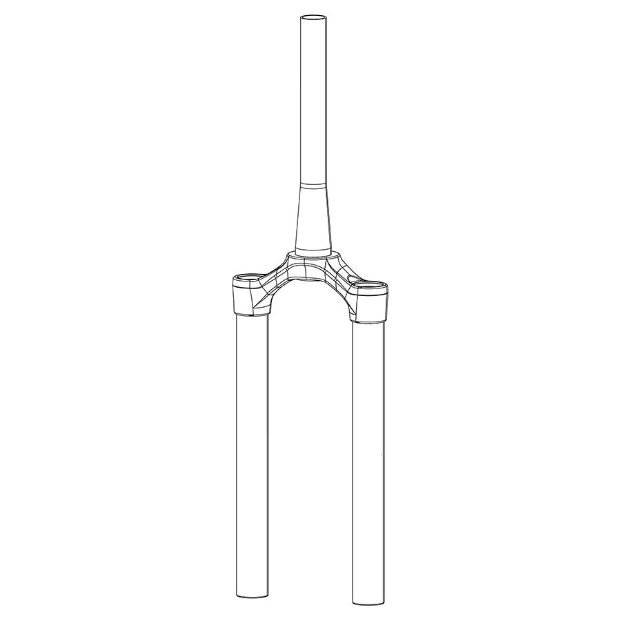 RockShox CSU for Lyrik/Yari DPA 27B DFBLK 11.4018.008.455 – The