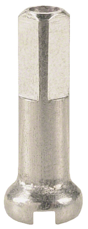 DT Swiss Squorx Pro Lock Aluminum Nipples 32 Count 2.0 x 15mm Silver 