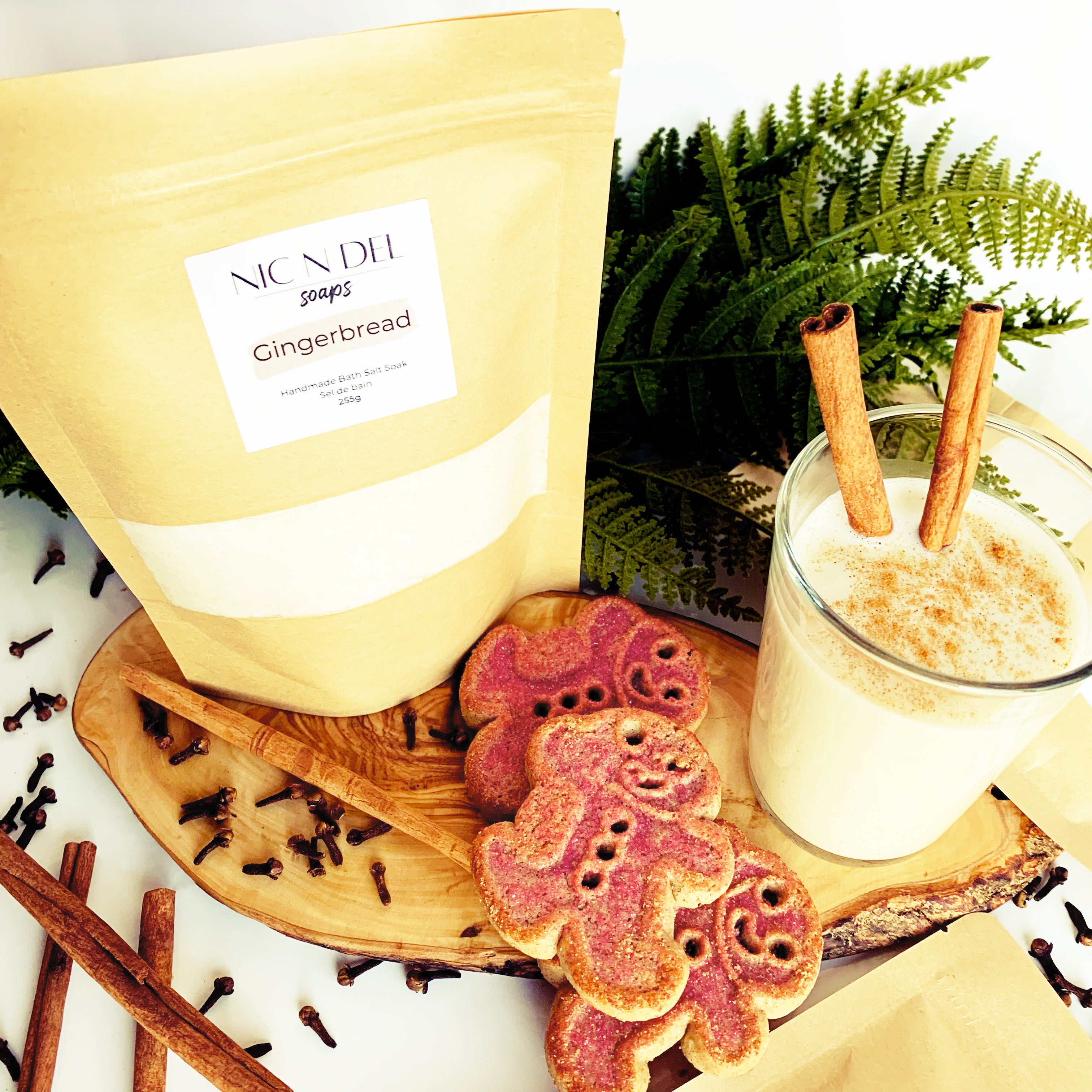 gingerbread bath salts