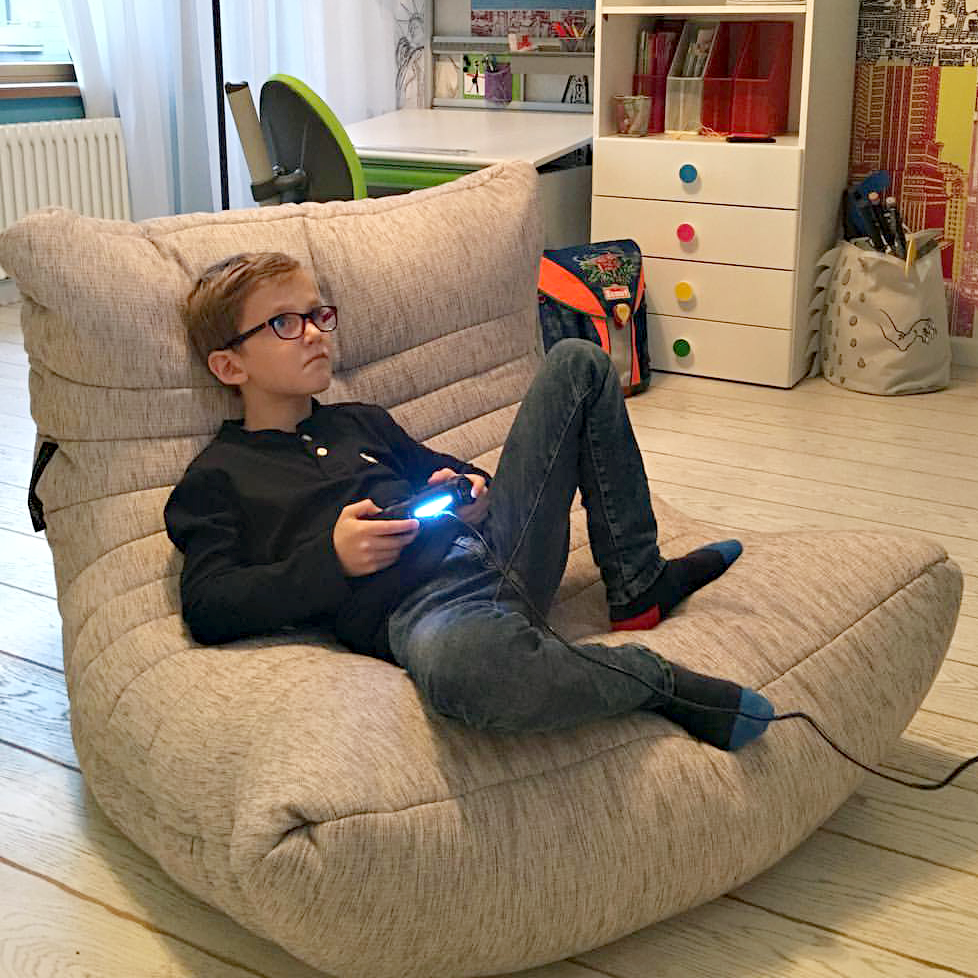 Acoustic Sofas are gaming seats for kids and adults alike!