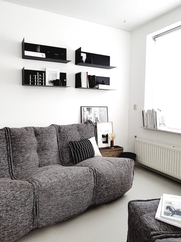Small living room with MOD 3 Movie Couch in Luscious Grey