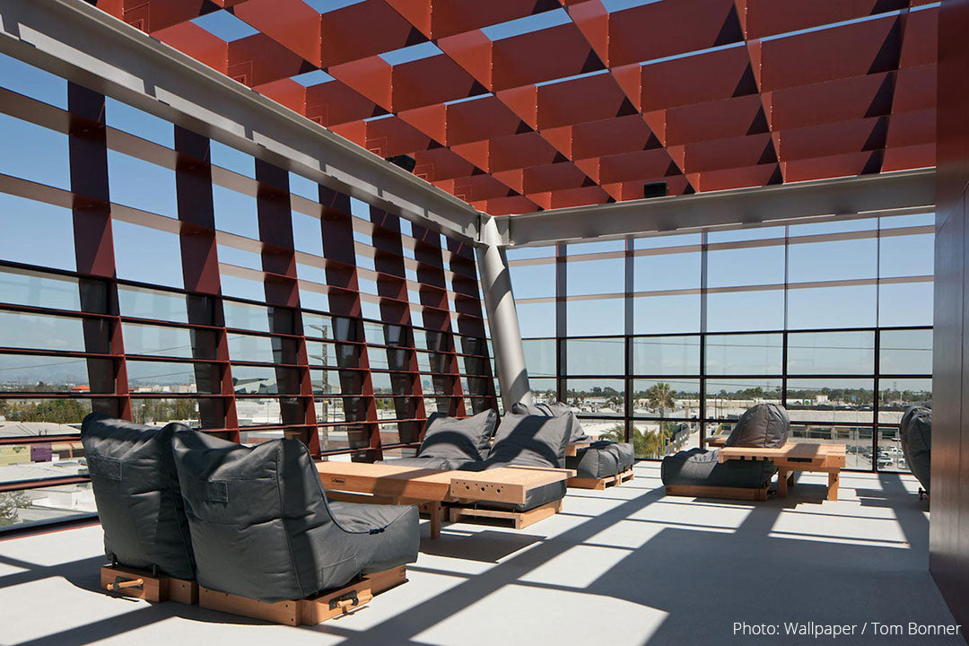 Evolution Sofas in Vespertine Restaurant Rooftop