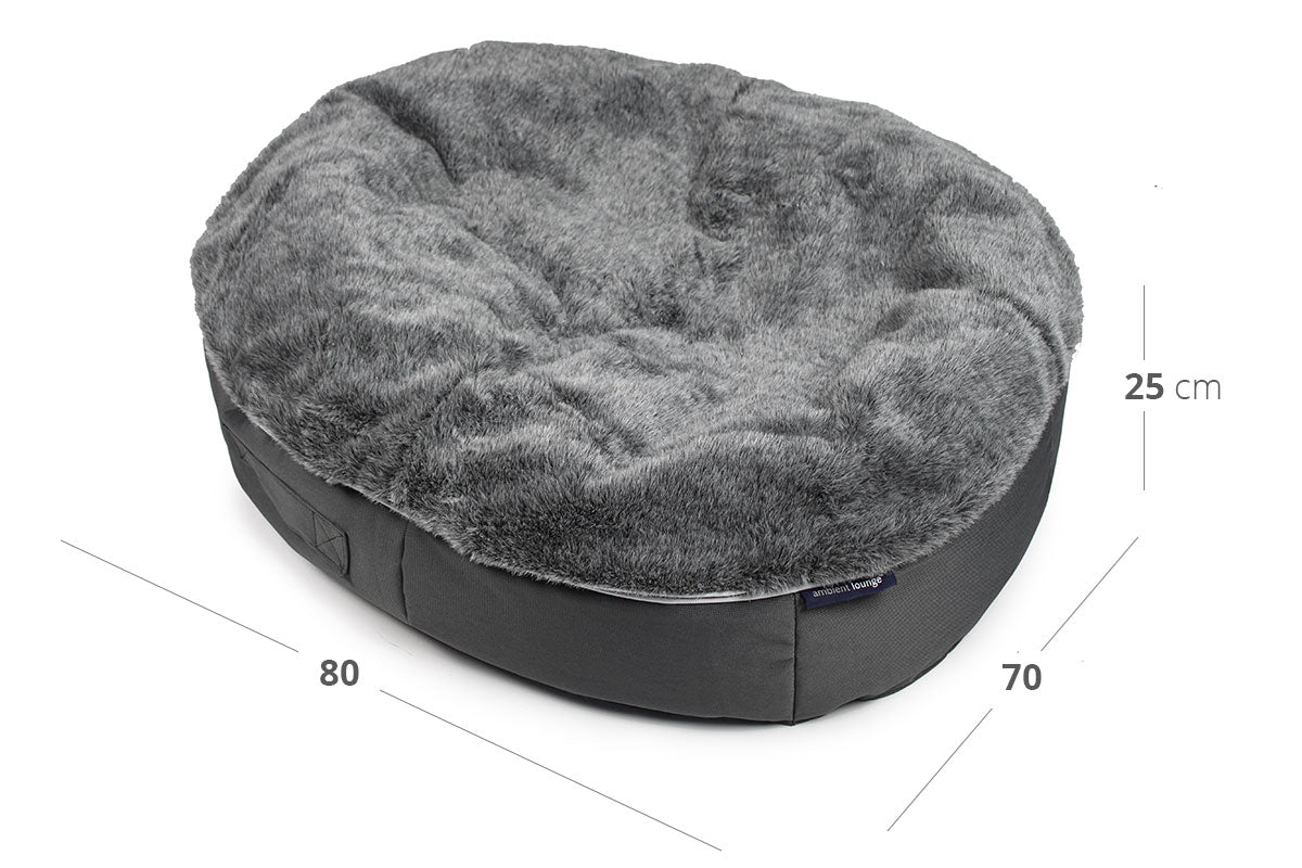 Pet Lounge Dog Bed - Medium (In/Outdoor) Dimensions