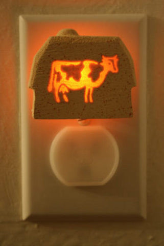 Holstein cow light