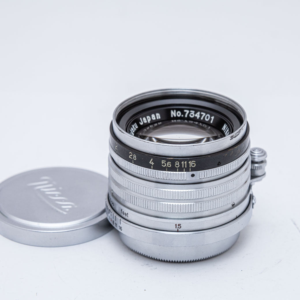 期間限定！最安値挑戦】 Nikon NIKKOR-H C 5cm F2 L39 黒帯 オールド
