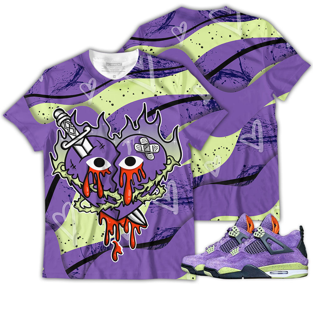 jordan 4 purple shirt