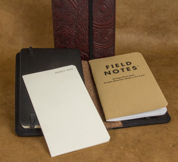 Field Notes Combined with a Moleskine Planner and Address Book