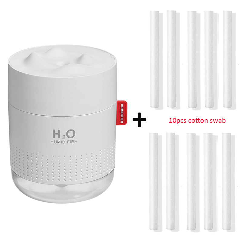 Portable Ultrasonic Humidifier USB Aroma Air Diffuser (With Night Lamp)