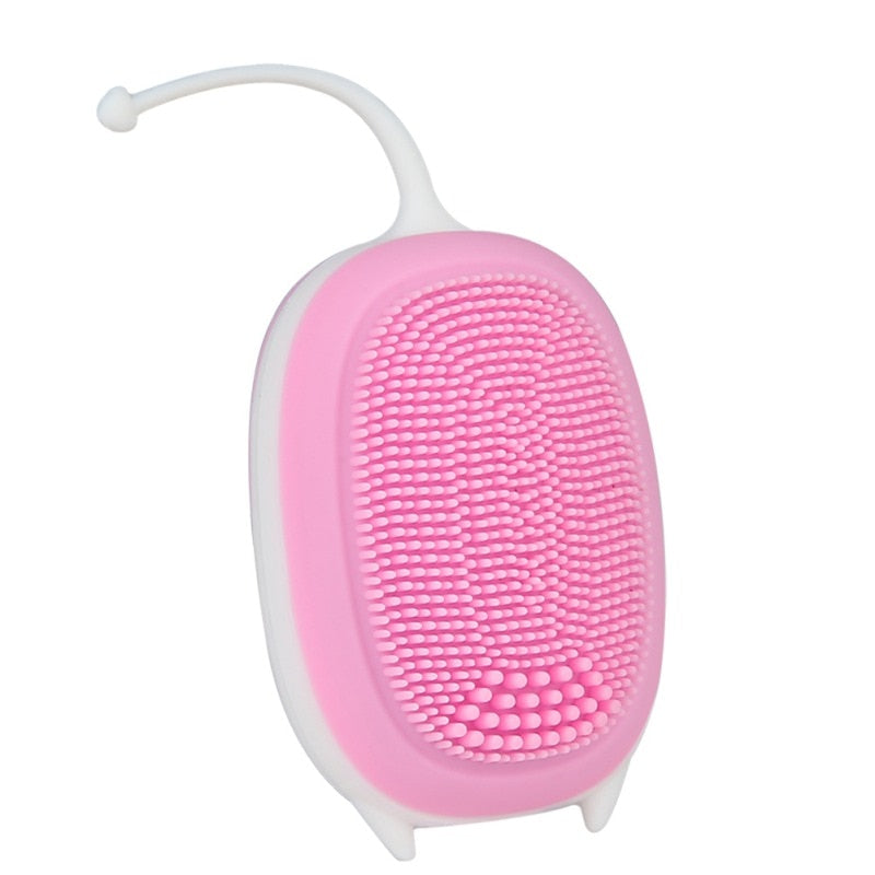 Facial Cleansing Brush Silicone Shrinking Pores Oil-Control