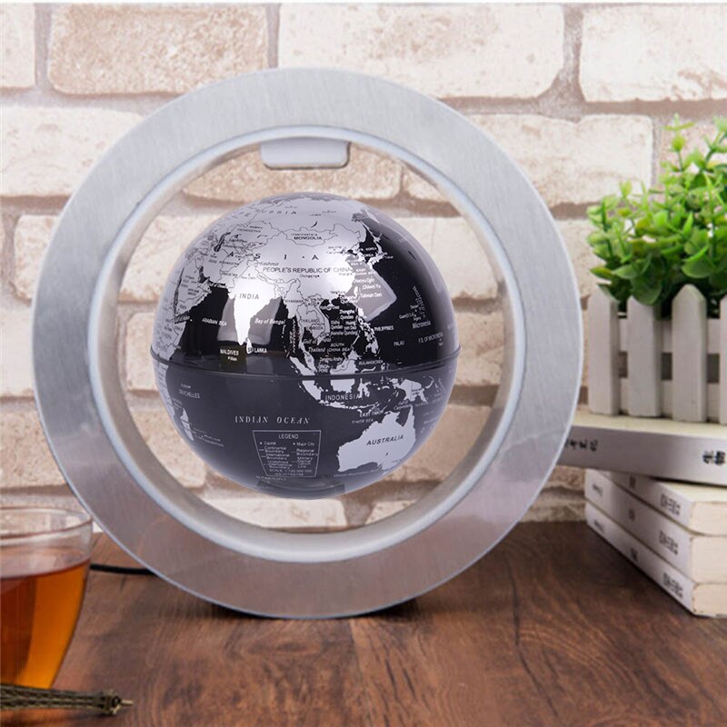 LED Floating Globe Magnetic Anti-gravitation Levitation Night Light