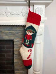 Elf Personalized Christmas stocking