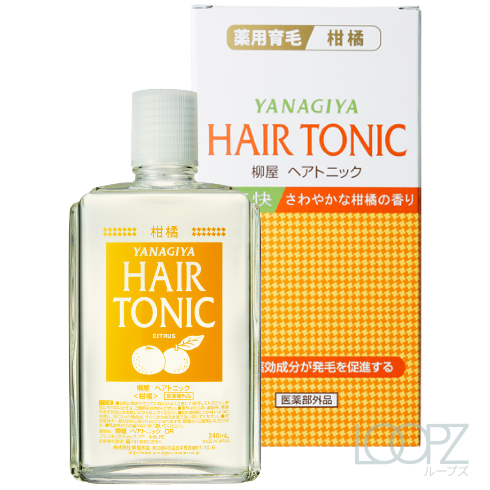 新着新着柳屋 ヘアトニック 微香性シトラス240ml HTRC3 トニック